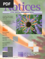 AMS Notices - February 2008 Edition | PDF | Mathematical Analysis