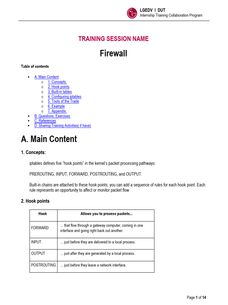 Iptables Firewall Configuration Guide | PDF | Internet Protocols | I Pv6