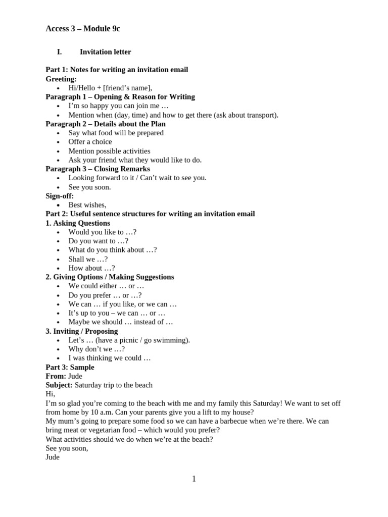 Access 3 - Module 9c | PDF