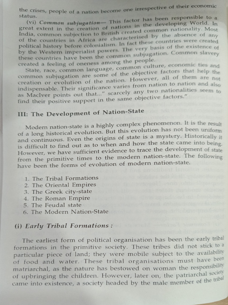 Nation State | PDF