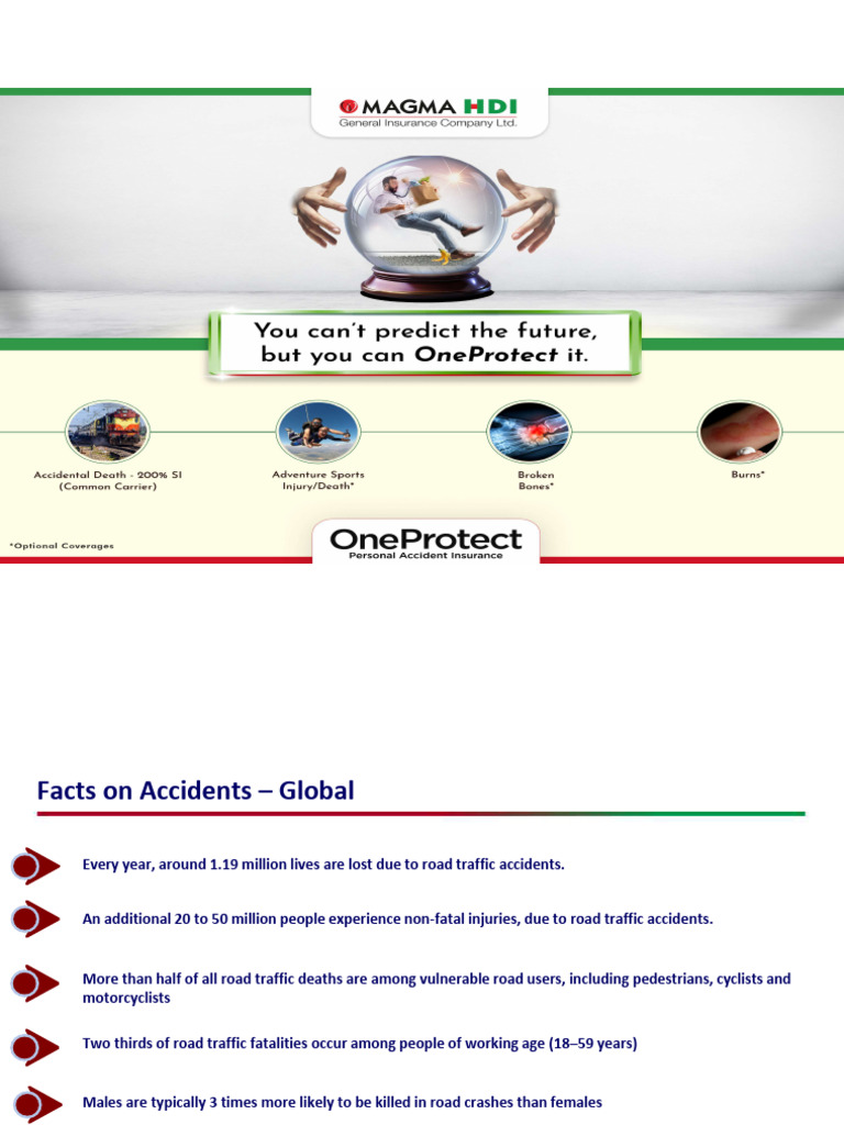 OneProtect: Comprehensive Accident Coverage | PDF | Vertebra | Insurance