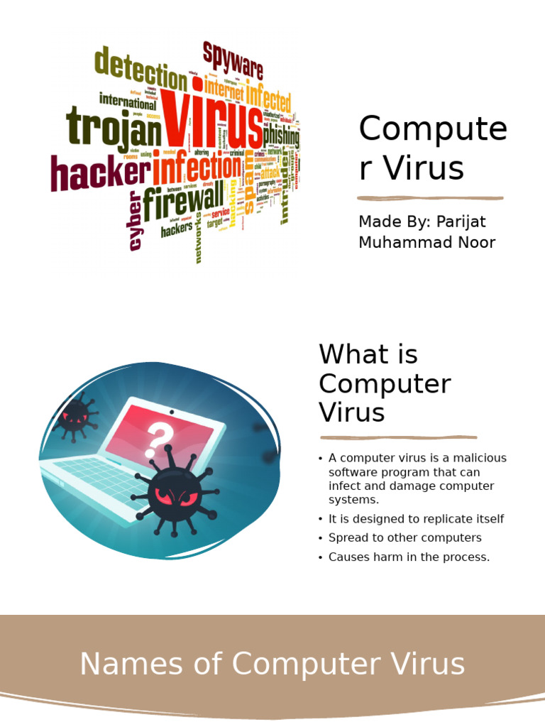 Understanding Computer Viruses: Types & Prevention | PDF