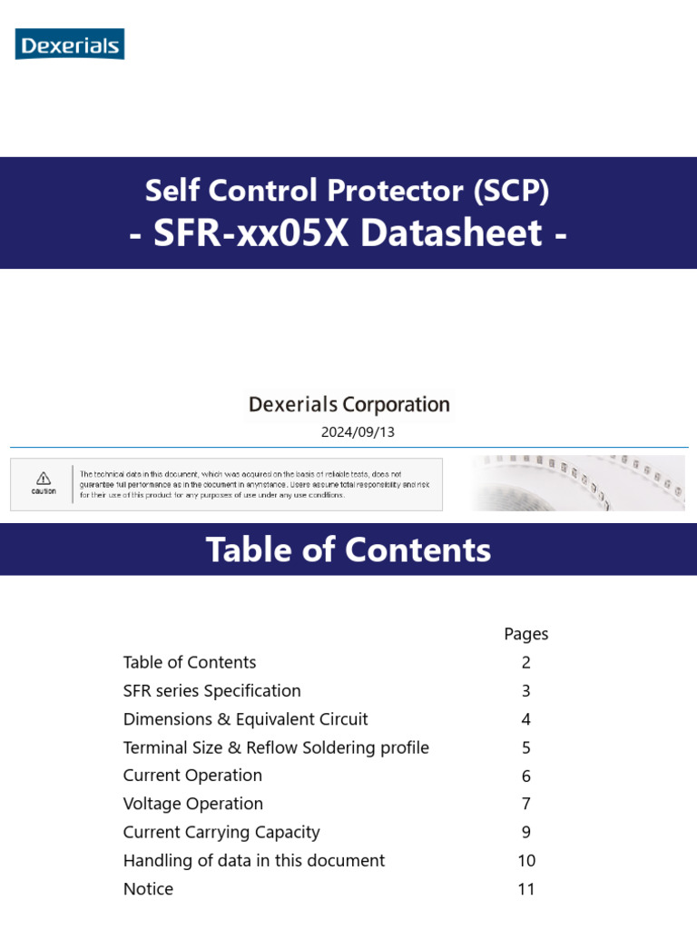 SFR-5Ampere Series SCP Datasheet | PDF | Printed Circuit Board | Fuse ...