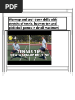 Netball Warm-Up and Stretching Guide | PDF | Musculoskeletal System ...