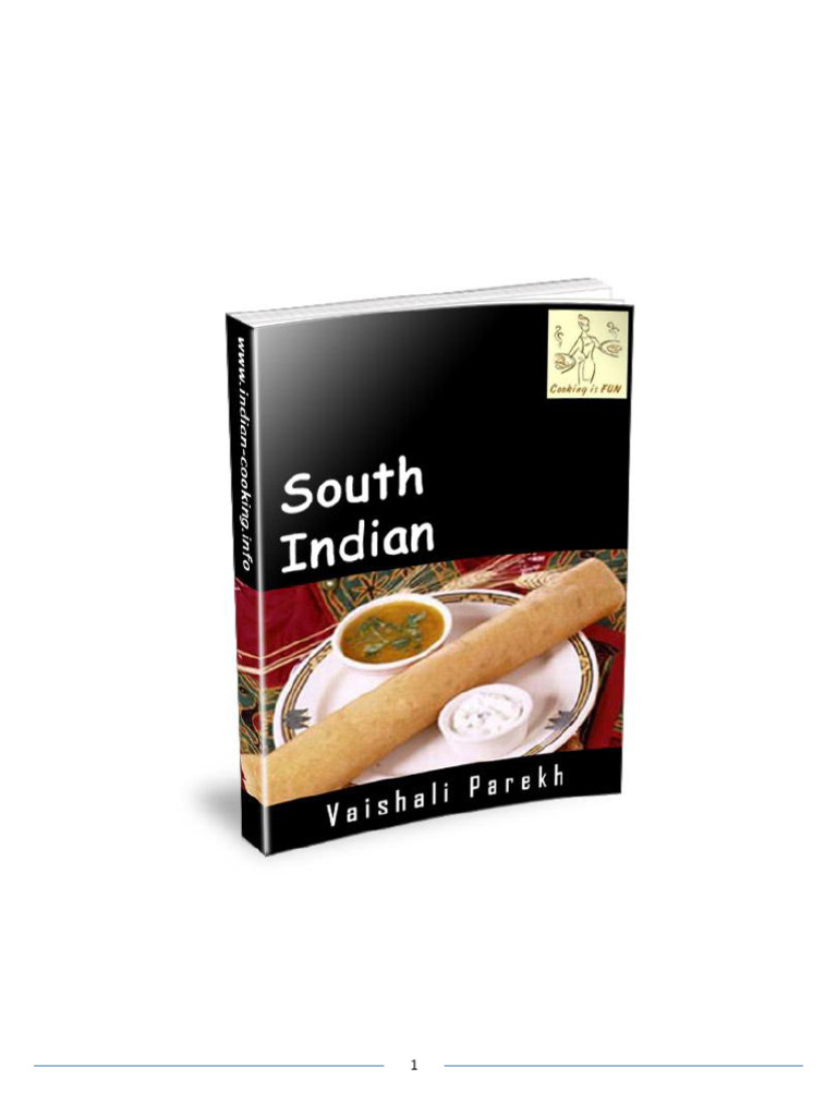 Authentic South Indian Recipes Guide | PDF | Indian Cuisine | Curry