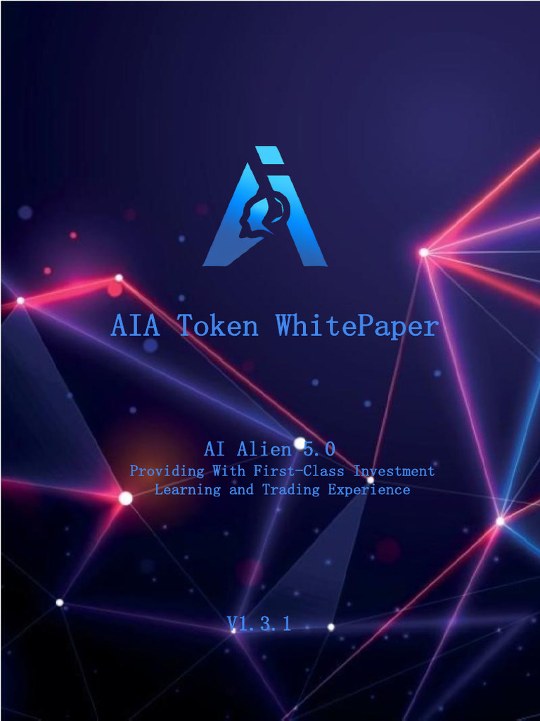 AIA Token WhitePaper | PDF | Artificial Intelligence | Intelligence (AI) &  Semantics
