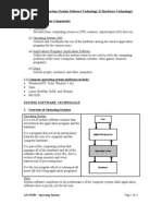 Chapter 1 - Introduction (System Software Technology & Hardware Technology) 1. Computer System Components