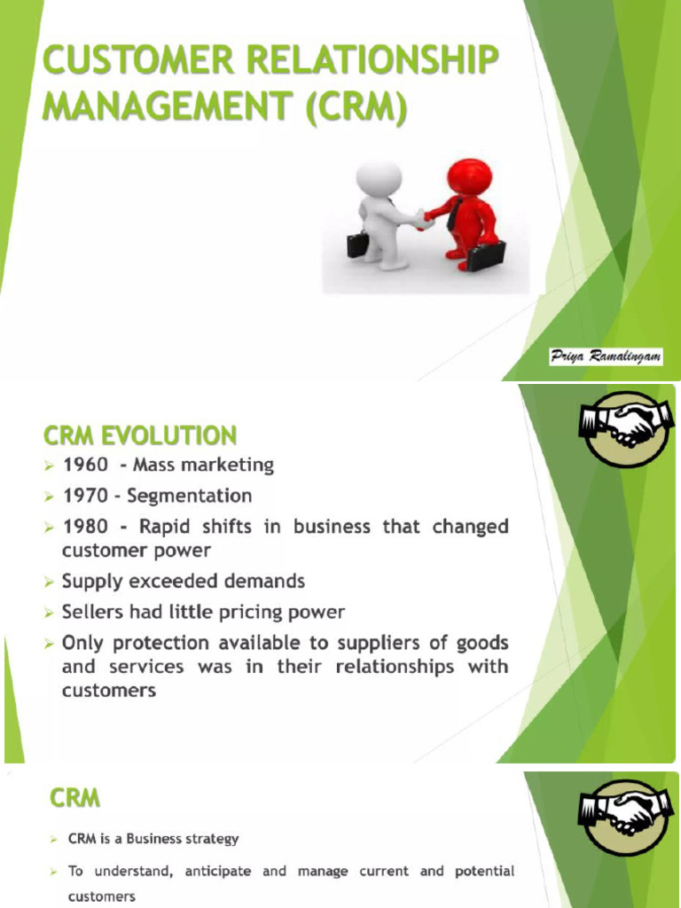 CRM 1 | PDF