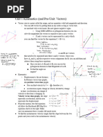 AP Physics 1 Cheat Sheet 2025 | PDF | Force | Acceleration