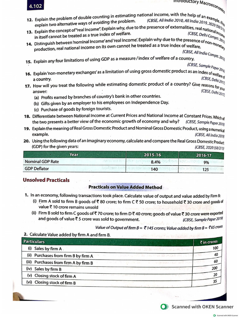 Numericals CH 4 | PDF