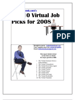Download Top Ten Virtual Work from Home Careers for  2008 by Melissa Brewer LittleWhiteEbookcom SN916383 doc pdf