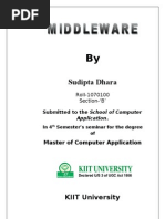 Download Middleware seminar report by Sudipta Dhara SN91639166 doc pdf