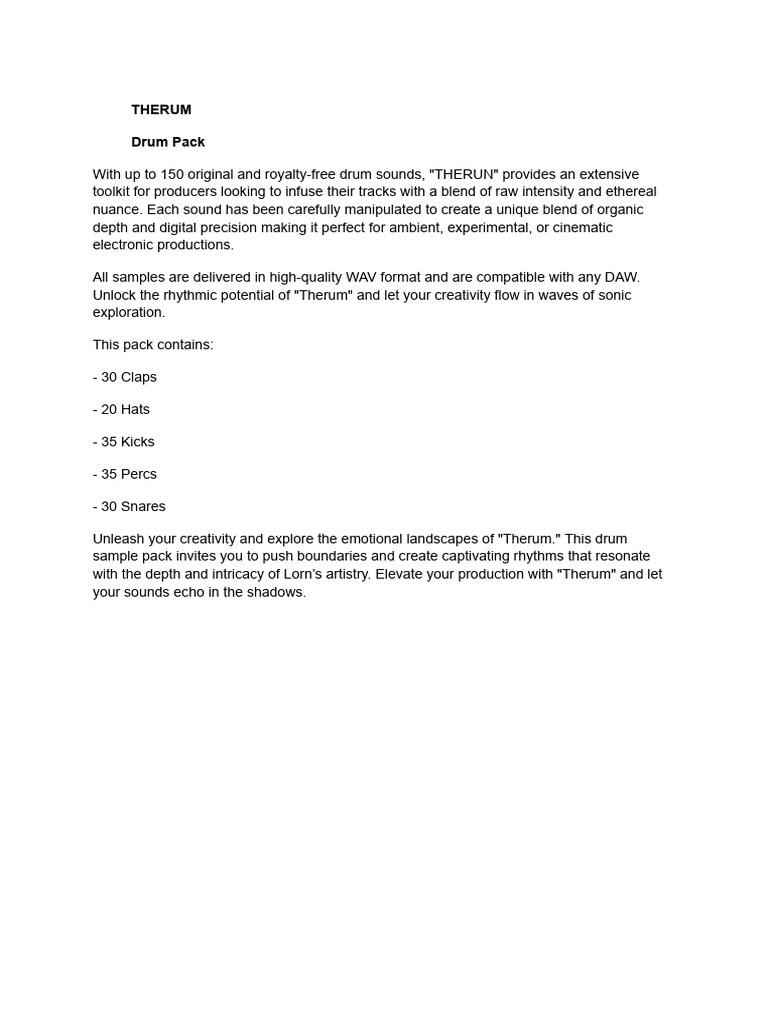 Therum | PDF