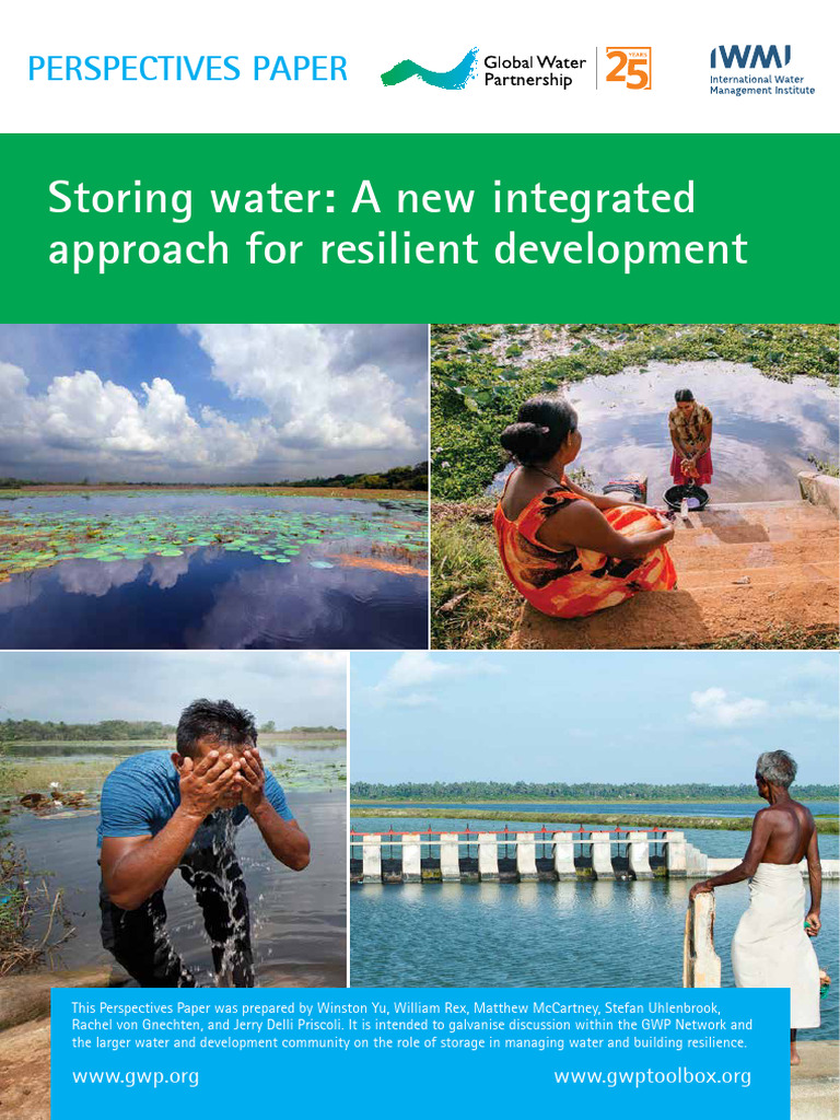 Integrated Water Storage for Resilience | PDF | Groundwater | Water