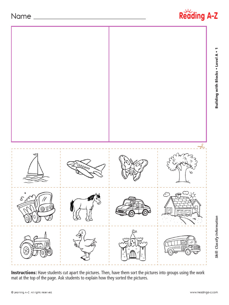 Building with Blocks: Level A Activities | PDF | Linguistics | Languages