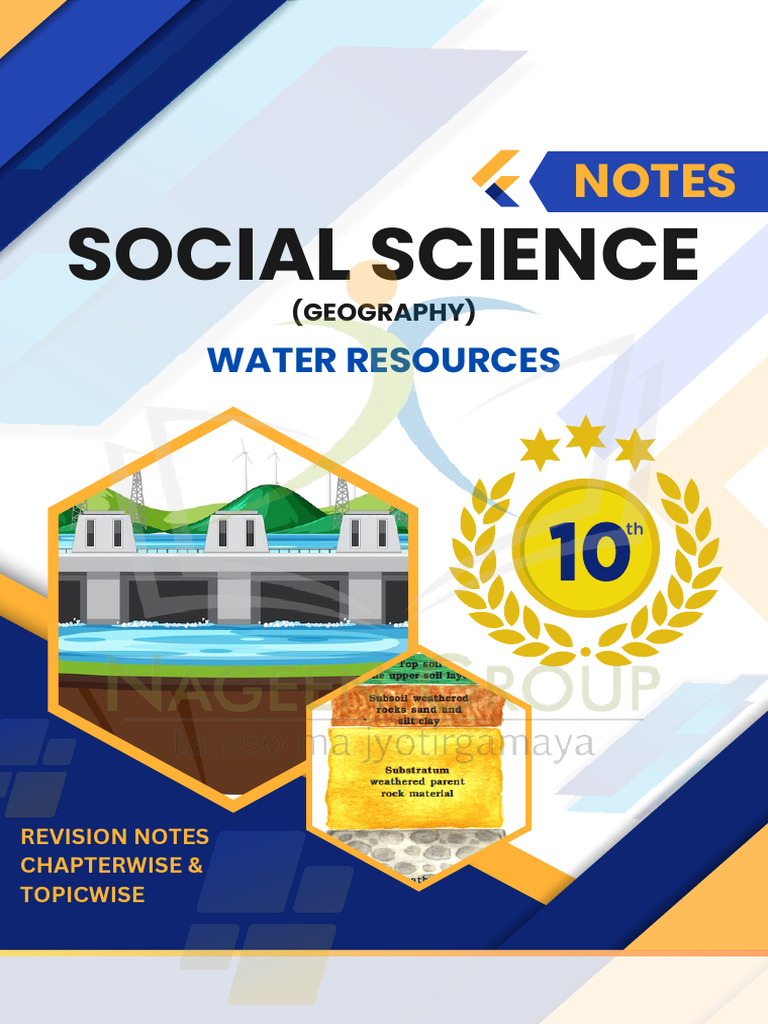 Class 10 Geography: Water Resources Guide | PDF | Dam | Water Scarcity