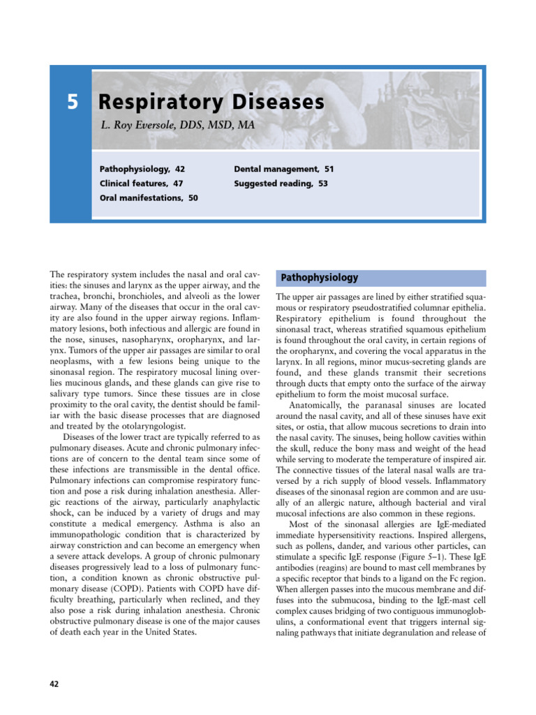 Understanding Respiratory Diseases | PDF | Respiratory Tract | Chronic ...