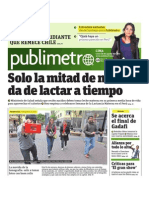 PP 220811 Publimetro - Publimetro - Portada - Pag 1