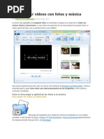Cómo hacer vídeos con fotos y música -Windowsmoviemaker