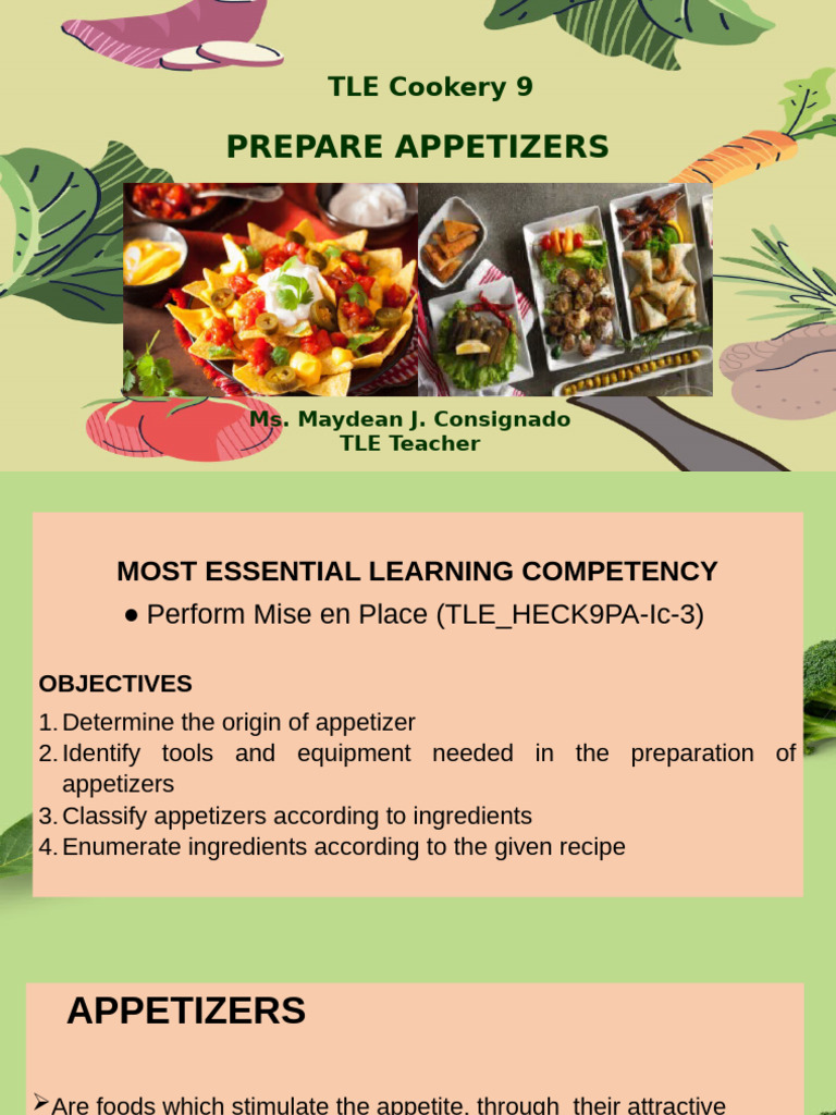 Essential Guide to Appetizers | PDF | Hors D'oeuvre | Cooking