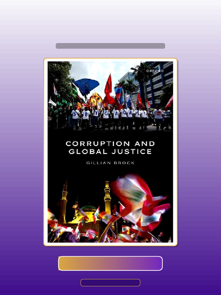 Fast Access Testbank Corruption and Global Justice Gillian Brock | PDF ...