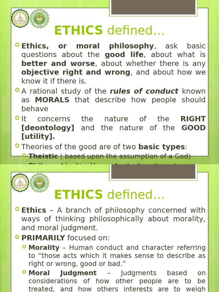 Understanding Ethical Theories and Morality | PDF | Relativism ...
