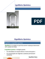 Reações Químicas e Equilíbrio Químico