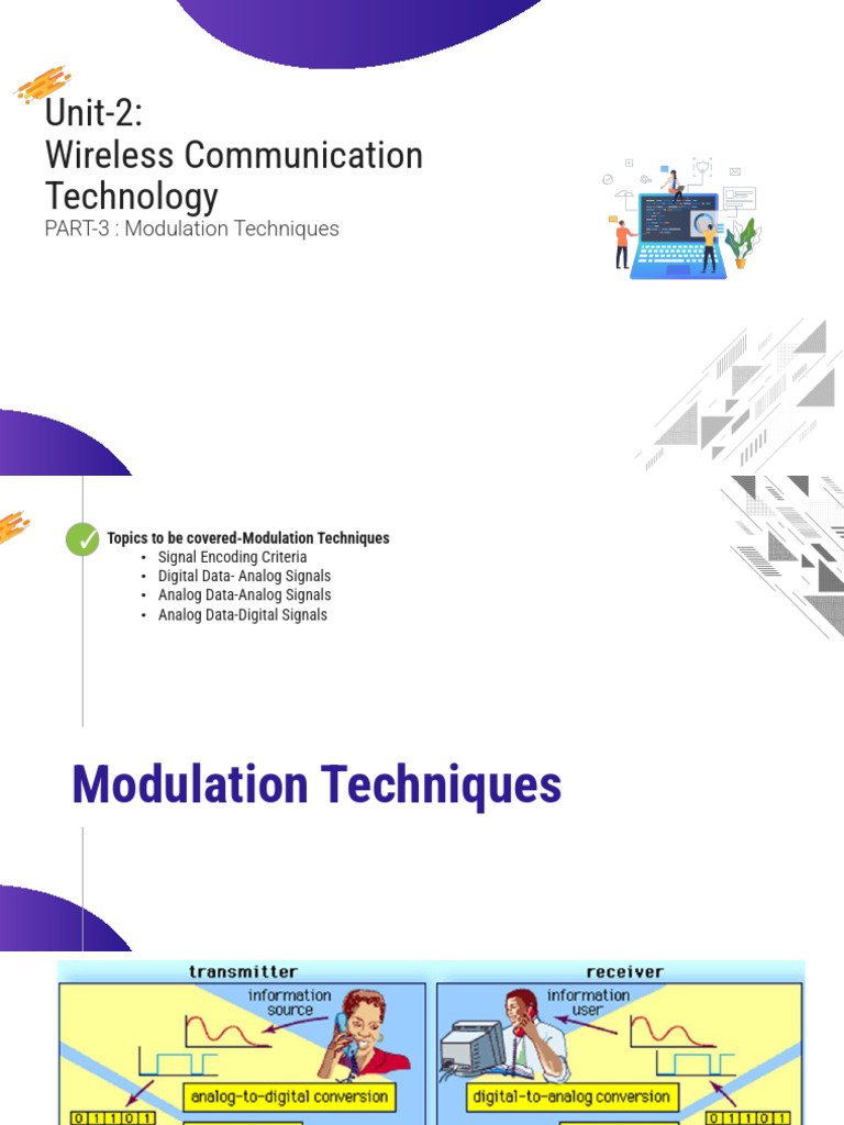 Modulation Techniques in Wireless Communication | PDF | Frequency ...