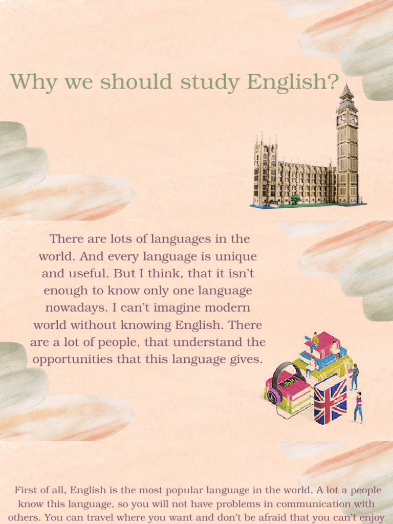 Importance of Learning English Today | PDF | English Language | Human ...
