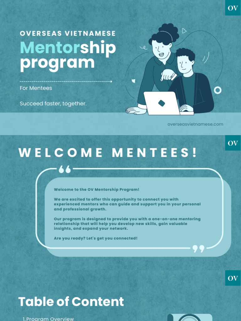 (Mentee) Mentorship Program | PDF | Mentorship | Goal