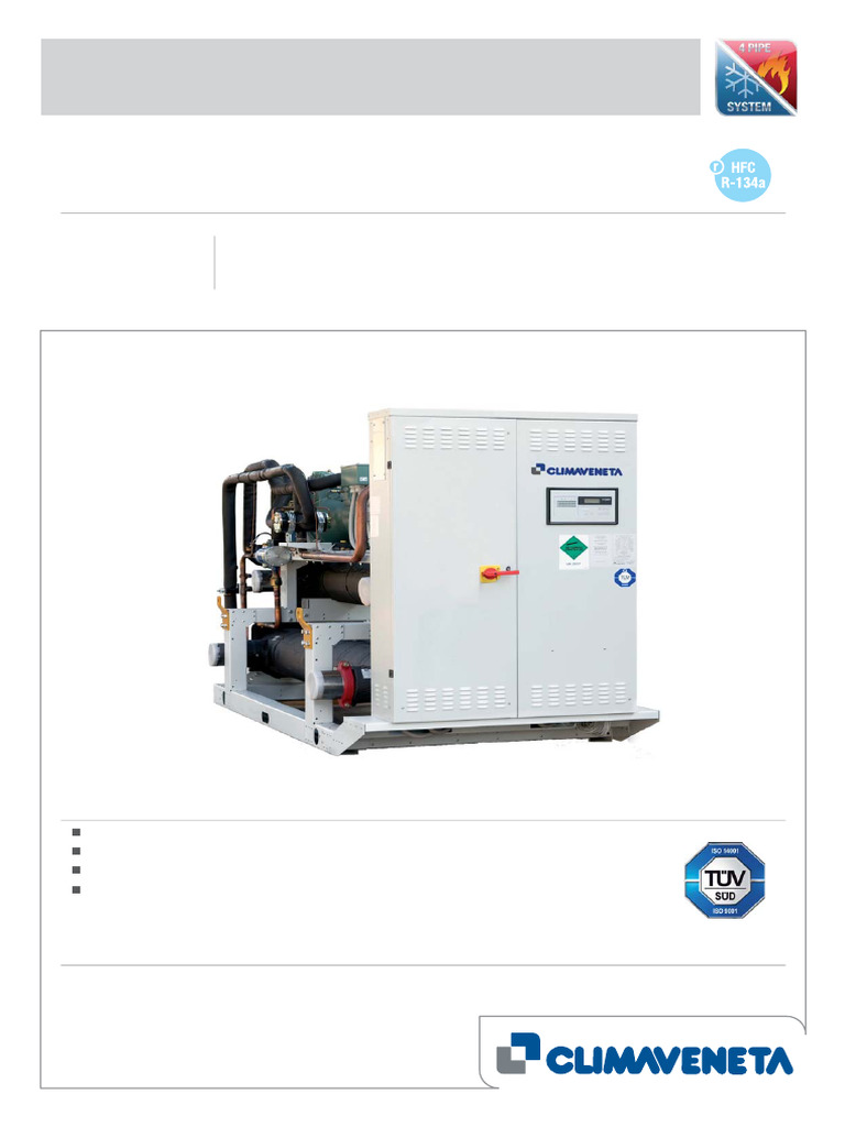 ERACS2-WQ Energy Efficient Units Guide | PDF | Heat Exchanger | Heat Pump