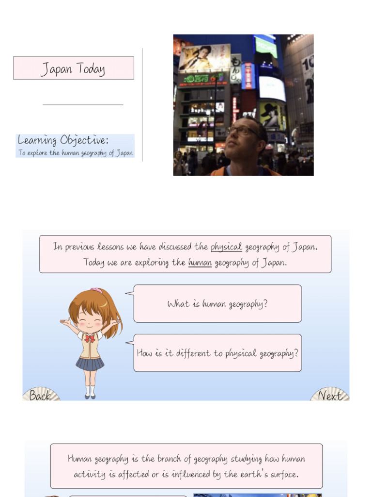 Human Geography Insights on Japan | PDF
