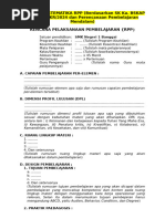 Format RPP 2025 untuk Pembelajaran Efektif | PDF