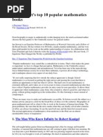 Download Ian Stewart 17 Equations That Changed the World Topten List From Author by jibaowl SN91649701 doc pdf