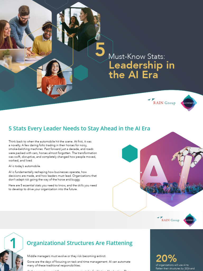 Essential AI Leadership Stats for 2023 | PDF | Artificial Intelligence ...