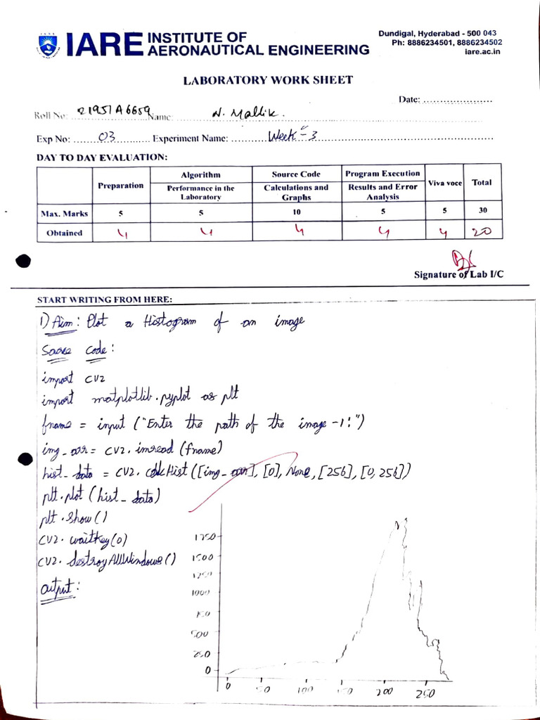 Laboratory Evaluation Report for CV2 Experiment | PDF