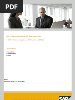 SAP In-Memory Database SQL Reference Guide