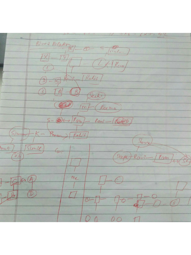 Blood Relation BLR Solution | PDF