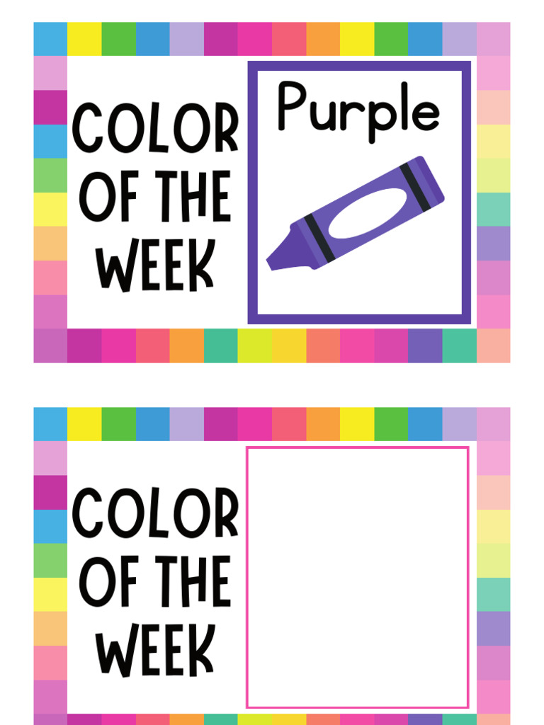 Color of The Week | PDF