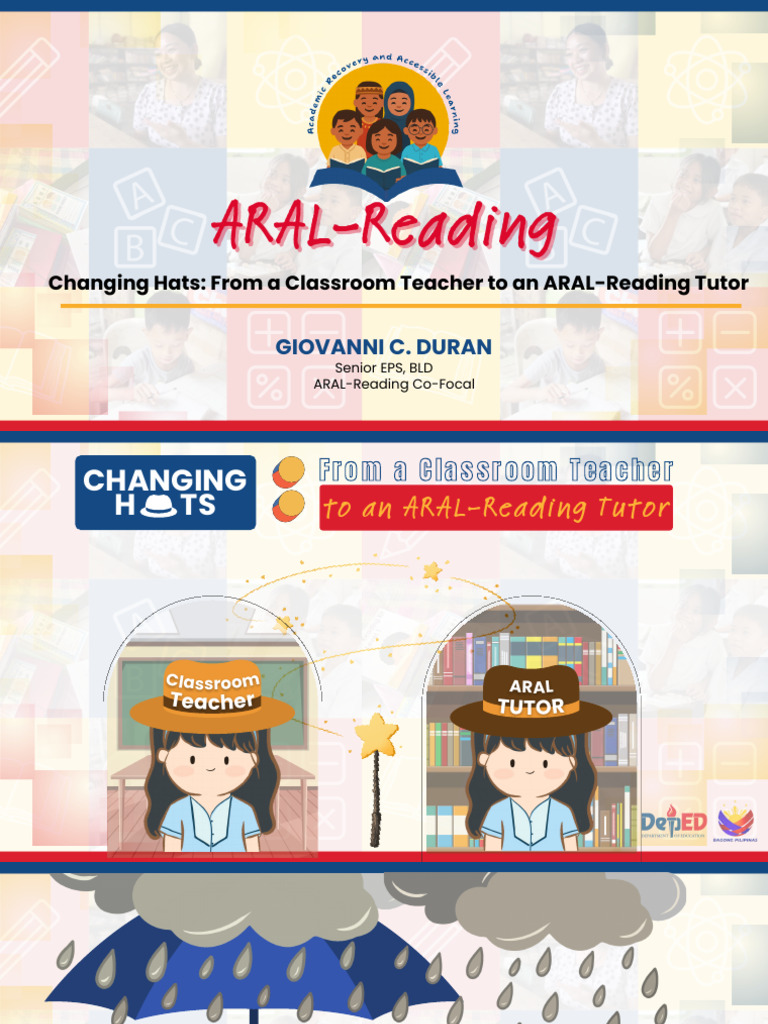 Transitioning to ARAL-Reading Tutor | PDF | Teachers | Learning