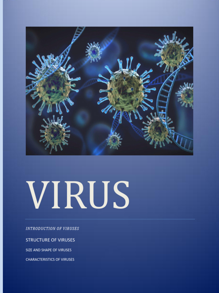 Overview of Virus Structure and History | PDF | Virus | Microorganism