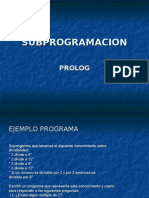 Subprogramacion Prolog