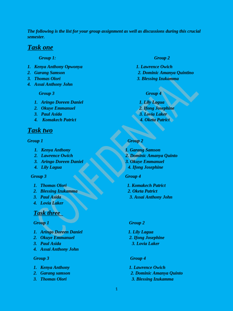 Group Assignment Tasks Overview | PDF | Chess Theory | Chess Openings
