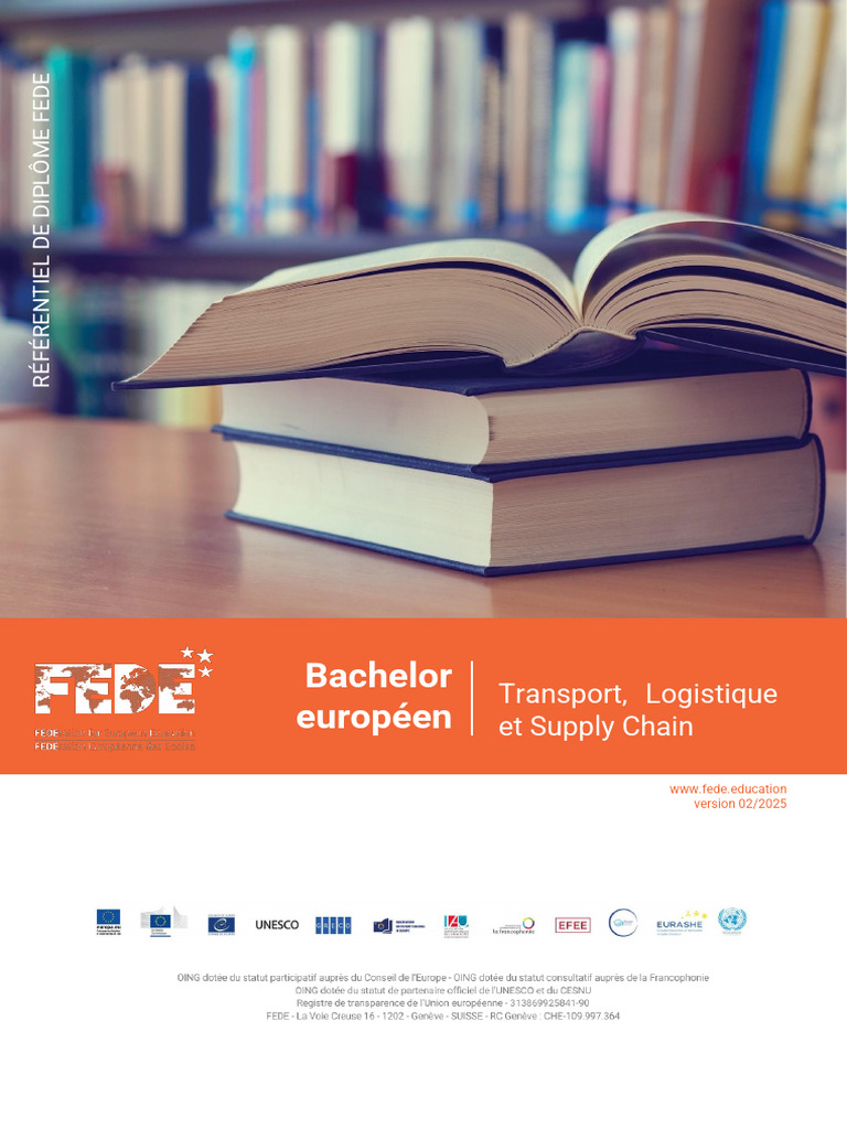Bachelor Européen en Transport et Logistique | PDF | Logistique ...