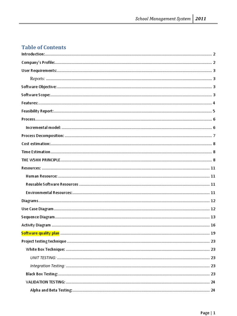 School Management System Neew | PDF | Software Testing | Unit Testing