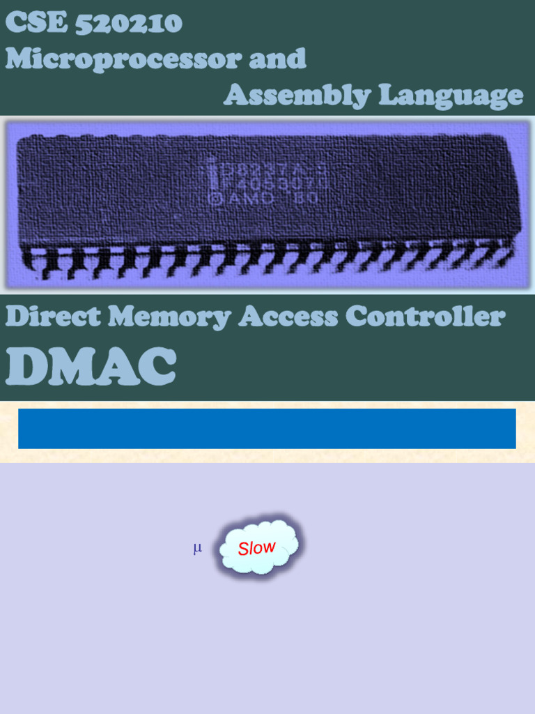 Overview of Direct Memory Access (DMA) | PDF | Input/Output ...