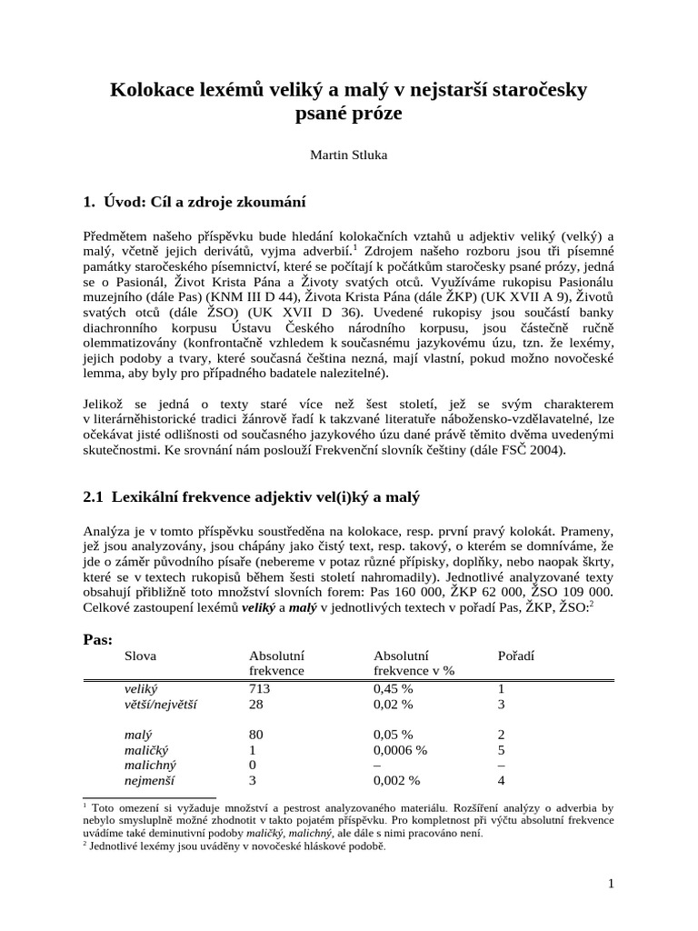 Stluka 2 | PDF