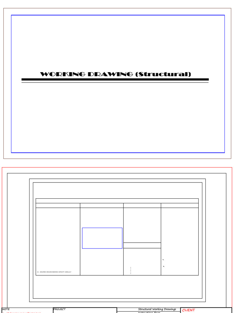 Structural Specifications and Details | PDF | Concrete | Structural Steel