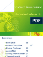 Corporate Governance: Hindustan Unilever LTD
