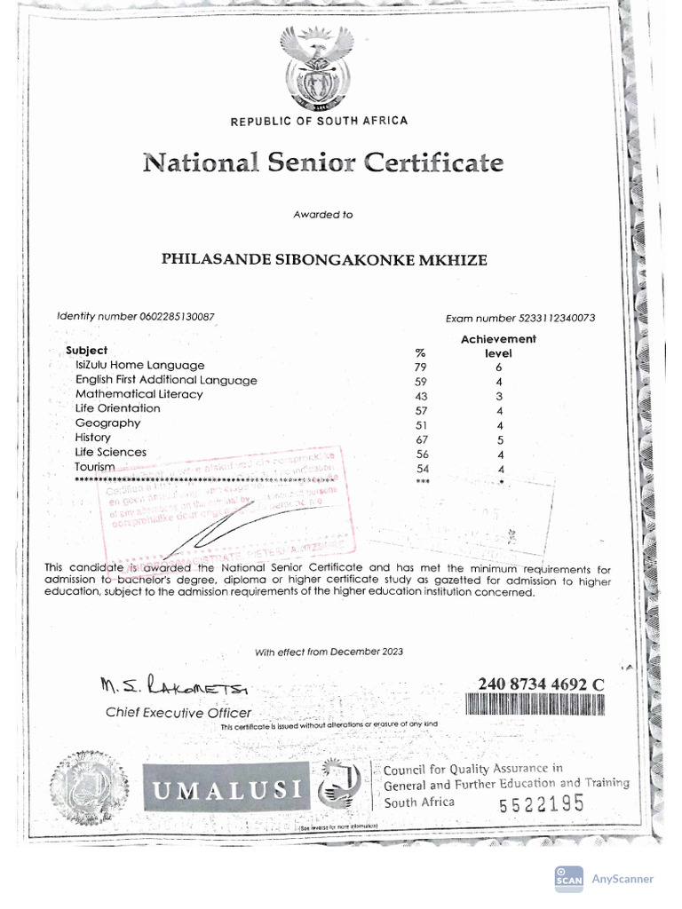 Matric | PDF